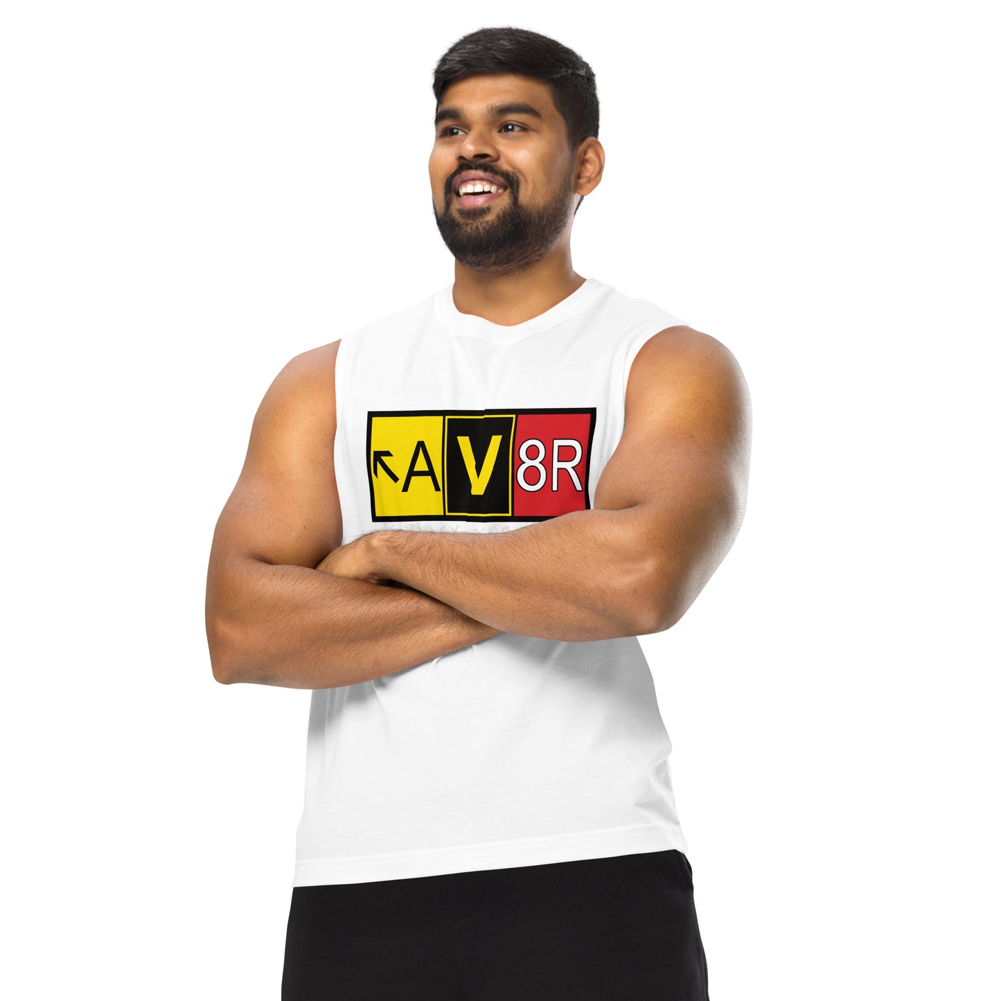 AV8R Muscle Shirt (white)