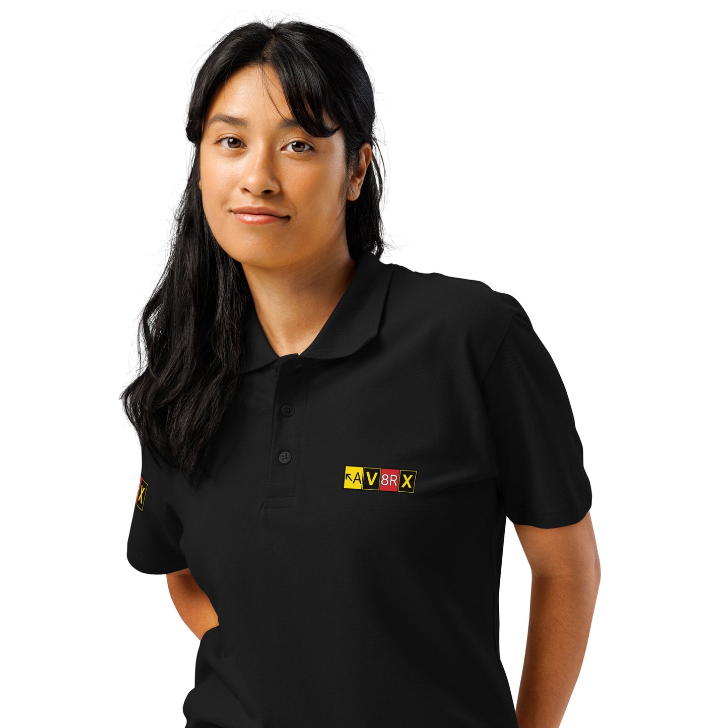 Aviatrix - AV8RX - women's premium pique polo shirt