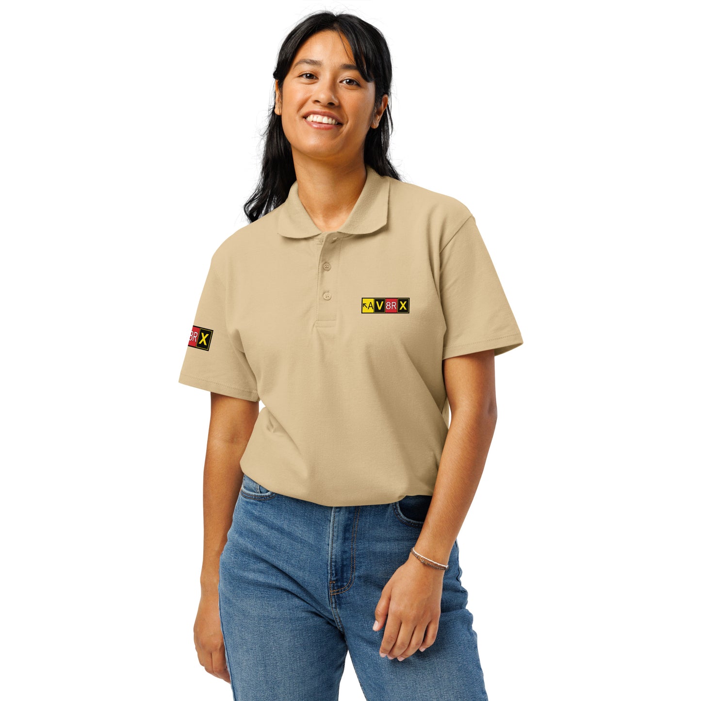 Aviatrix - AV8RX - women's premium pique polo shirt