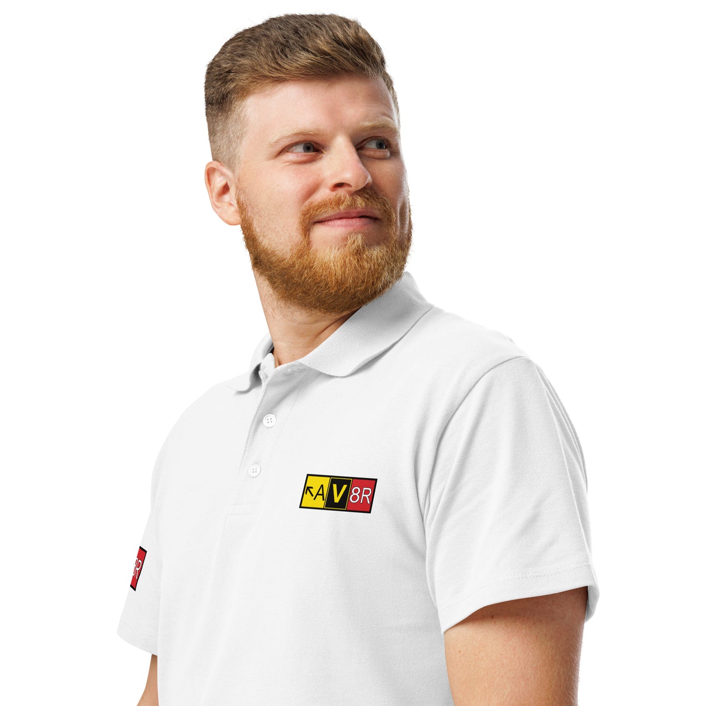 Aviator - AV8R - men's premium pique polo shirt