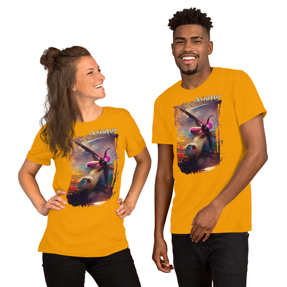 Aviator Art No. 2 short-sleeve unisex T-shirt