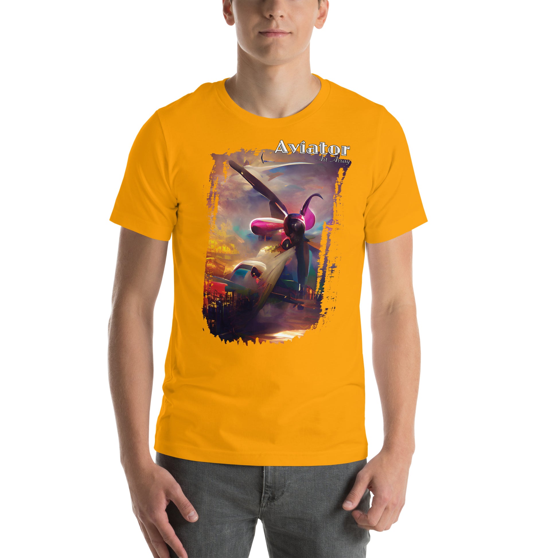 Aviator Art No. 2 short-sleeve unisex T-shirt