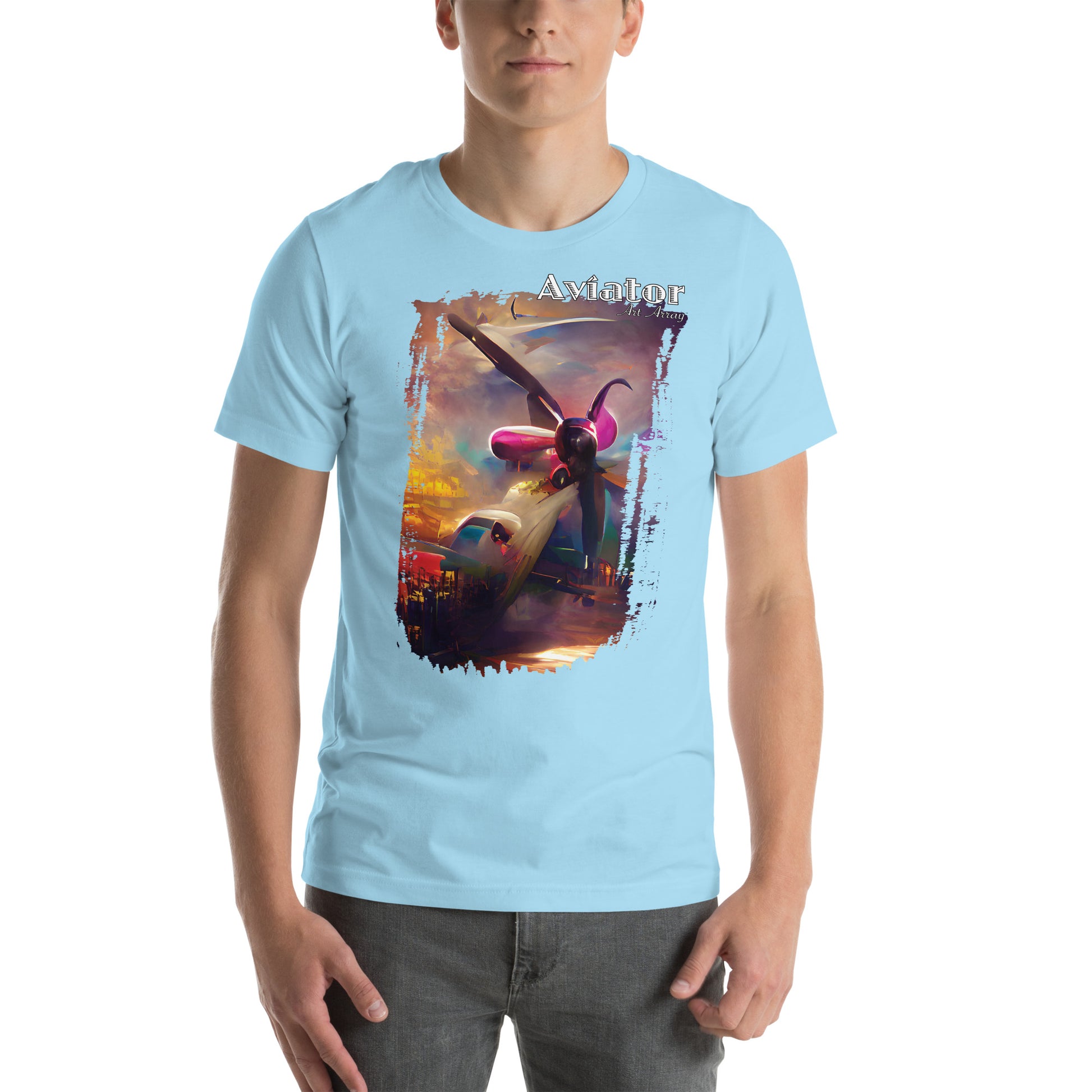 Aviator Art No. 2 short-sleeve unisex T-shirt