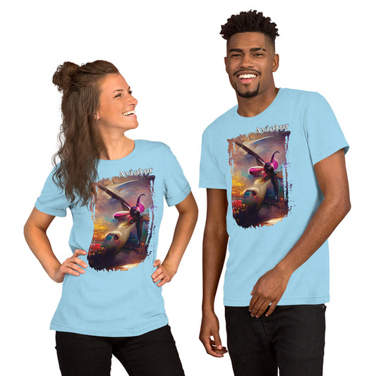 Aviator Art No. 2 short-sleeve unisex T-shirt