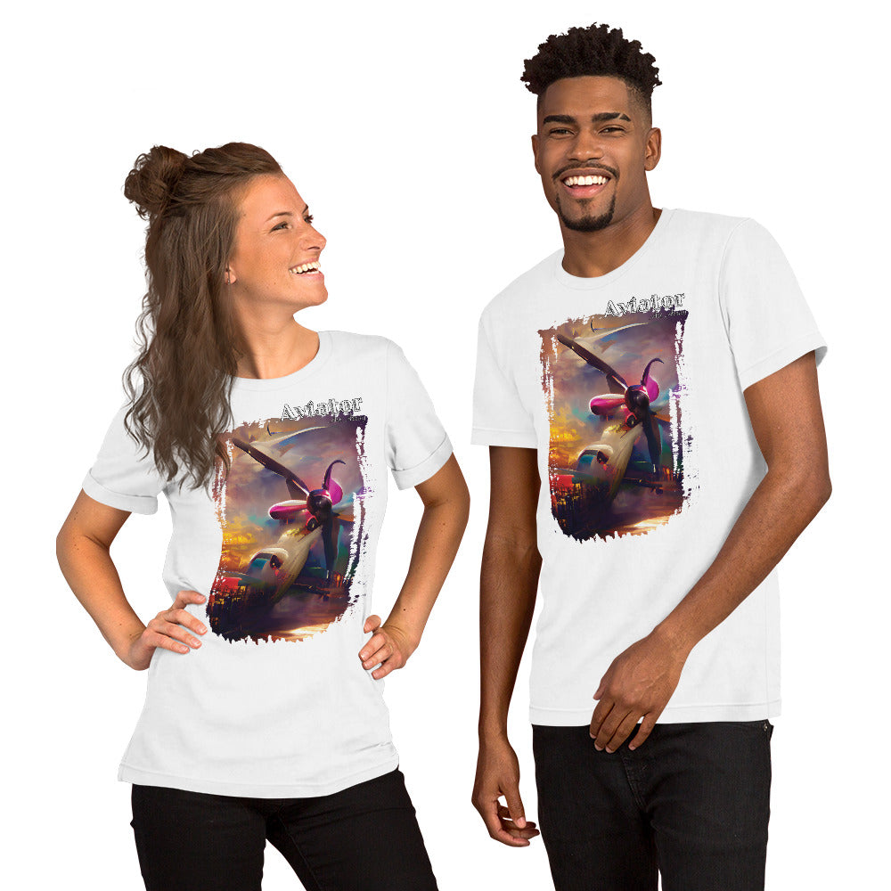 Aviator Art No. 2 short-sleeve unisex T-shirt