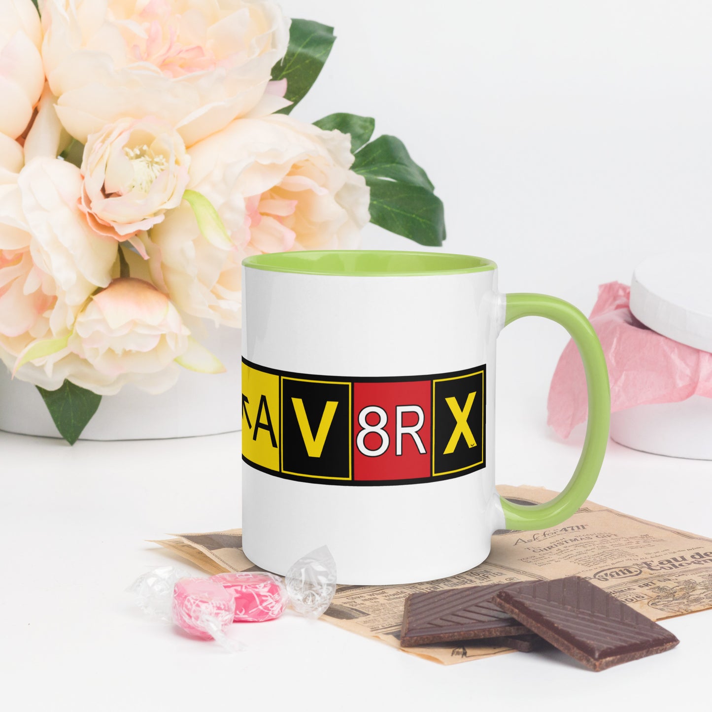 Aviatrix 11 oz. mug with color inside (2)