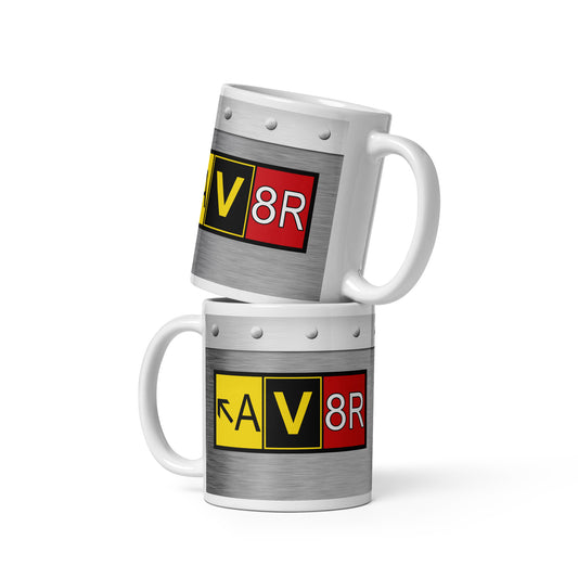 Aviator 11 oz. mug (metal rivets)