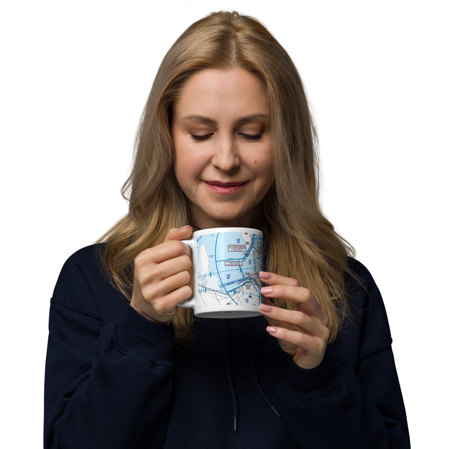 Salt Lake City Flyway Chart mug