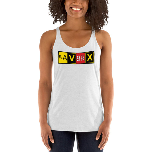 Aviatrix Women's Racerback Tank (white)