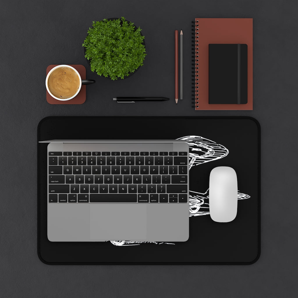 Desk mat - Aero 2 (black)