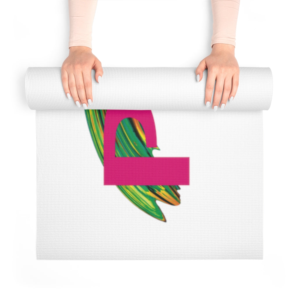 Pilot yoga mat (pink/green)