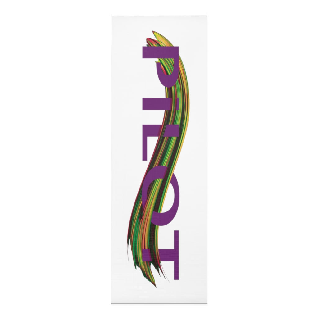 Pilot yoga mat (purple/green)