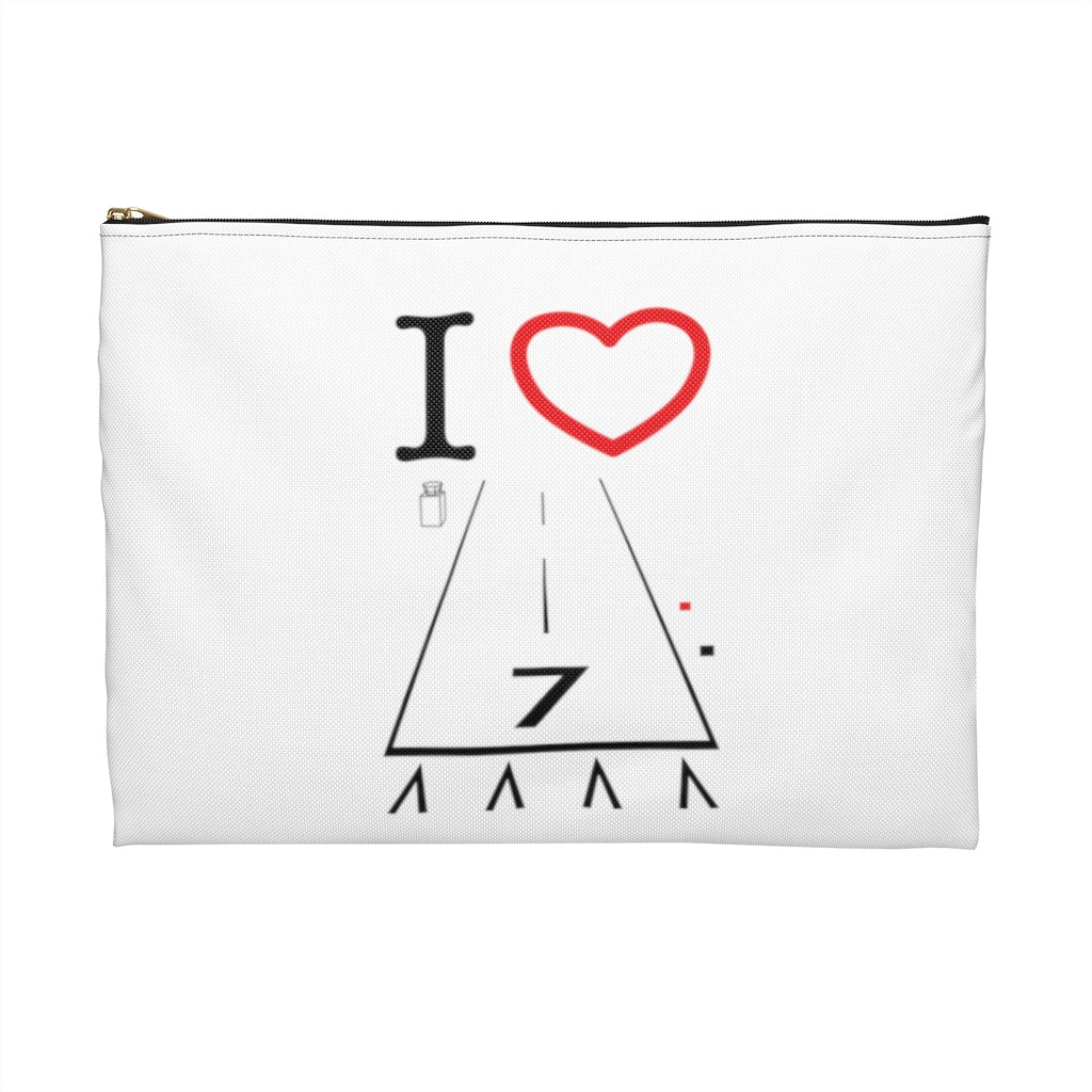 Hawthorne Airport Runway 25 / Runway 7 Accessory Pouch