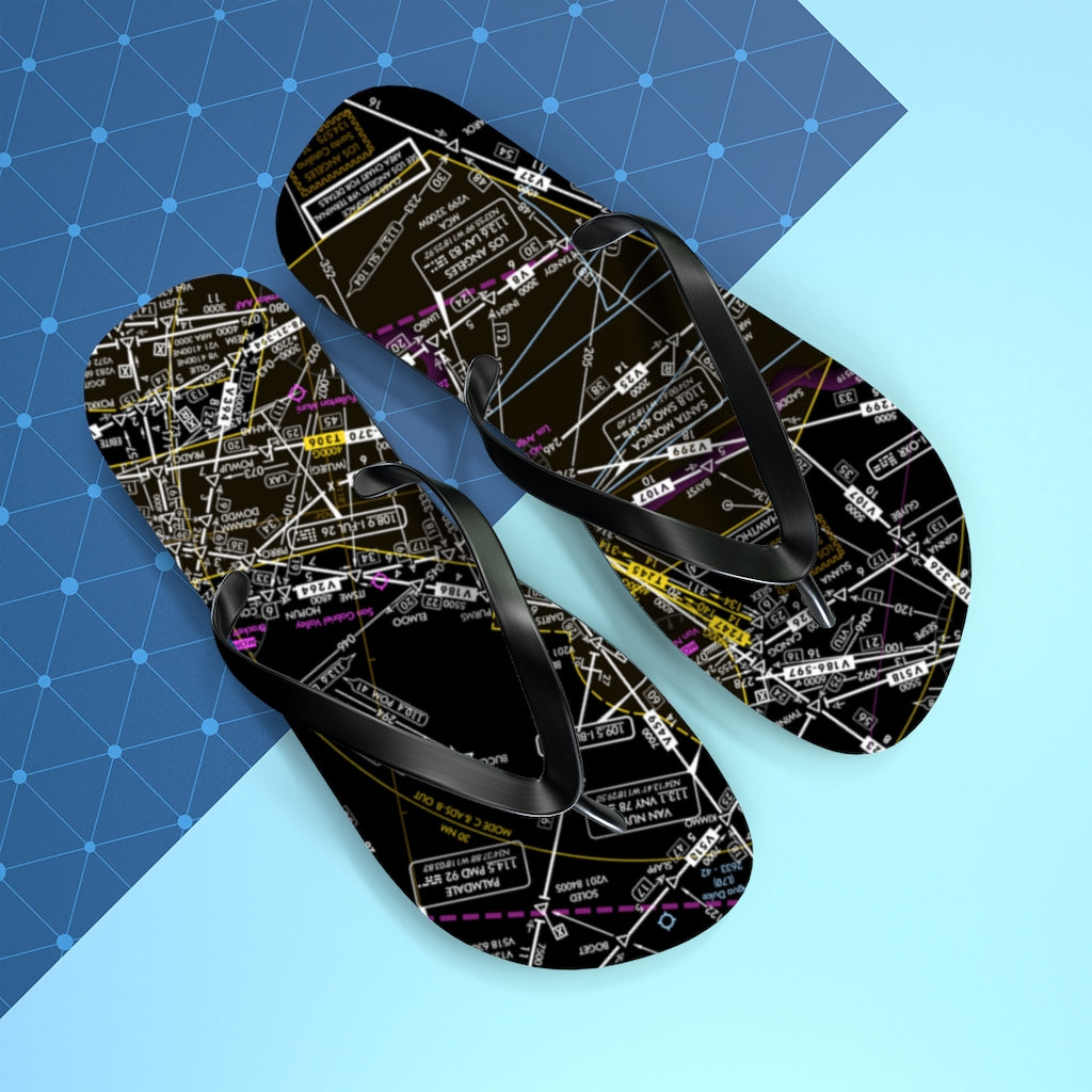 Aeronautical Chart Flip-Flops (ELUS3/invert)