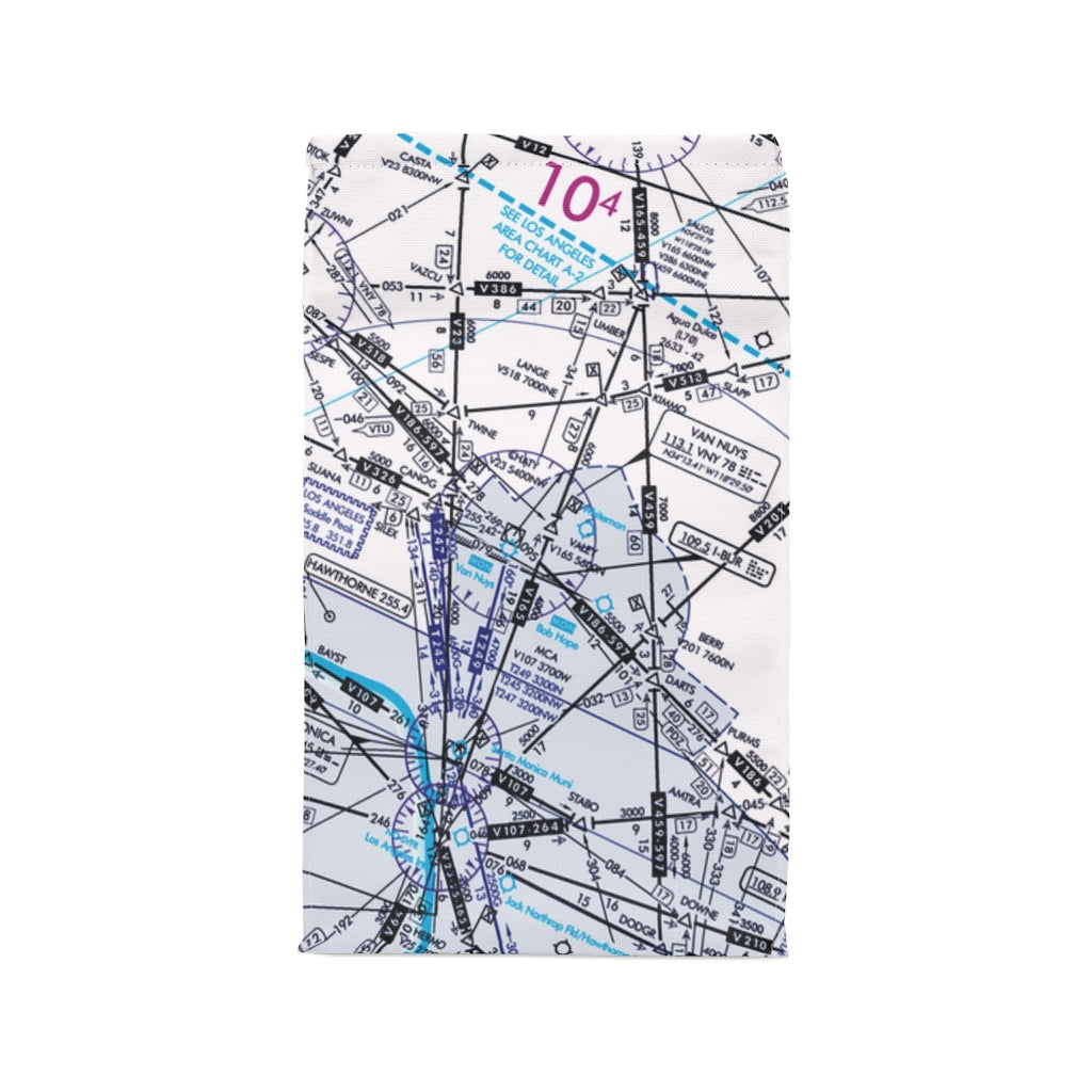 Enroute Low Altitude Chart lunch bag