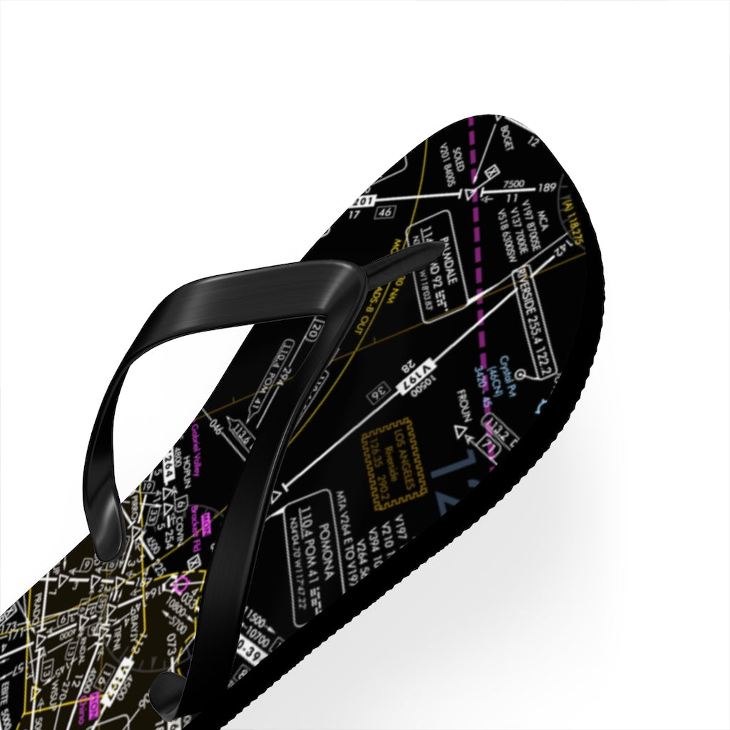 Aeronautical Chart Flip-Flops (ELUS3/invert)