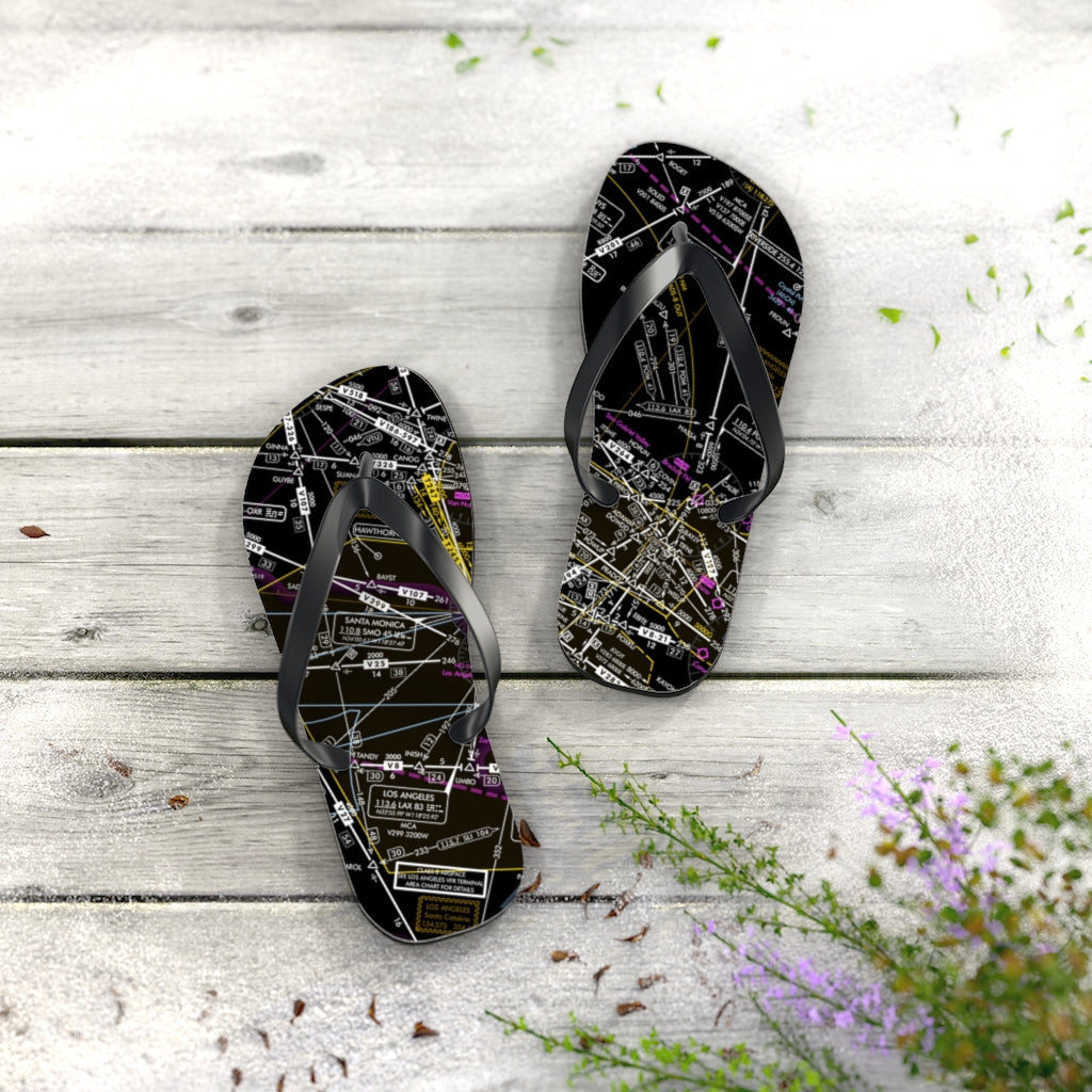 Aeronautical Chart Flip-Flops (ELUS3/invert)