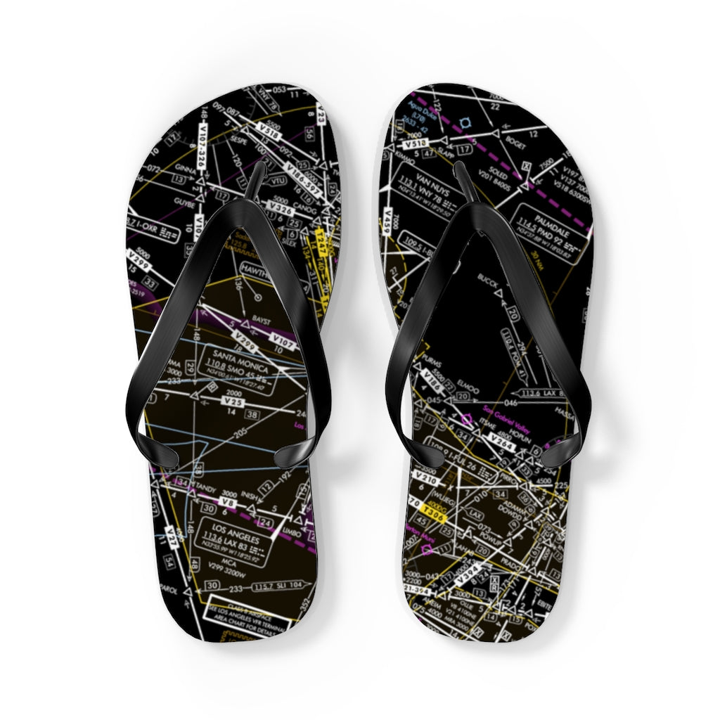 Aeronautical Chart Flip-Flops (ELUS3/invert)