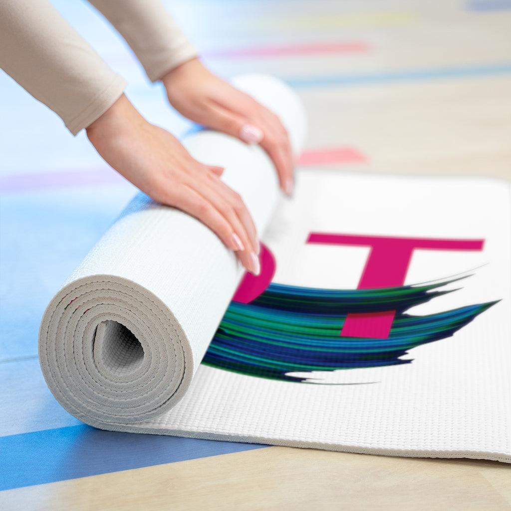 Pilot yoga mat (pink/blue)