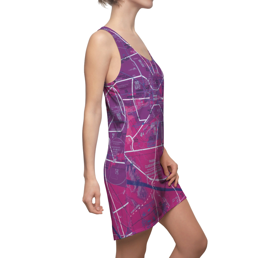 Phoenix TAC Chart - racerback dress (purple)