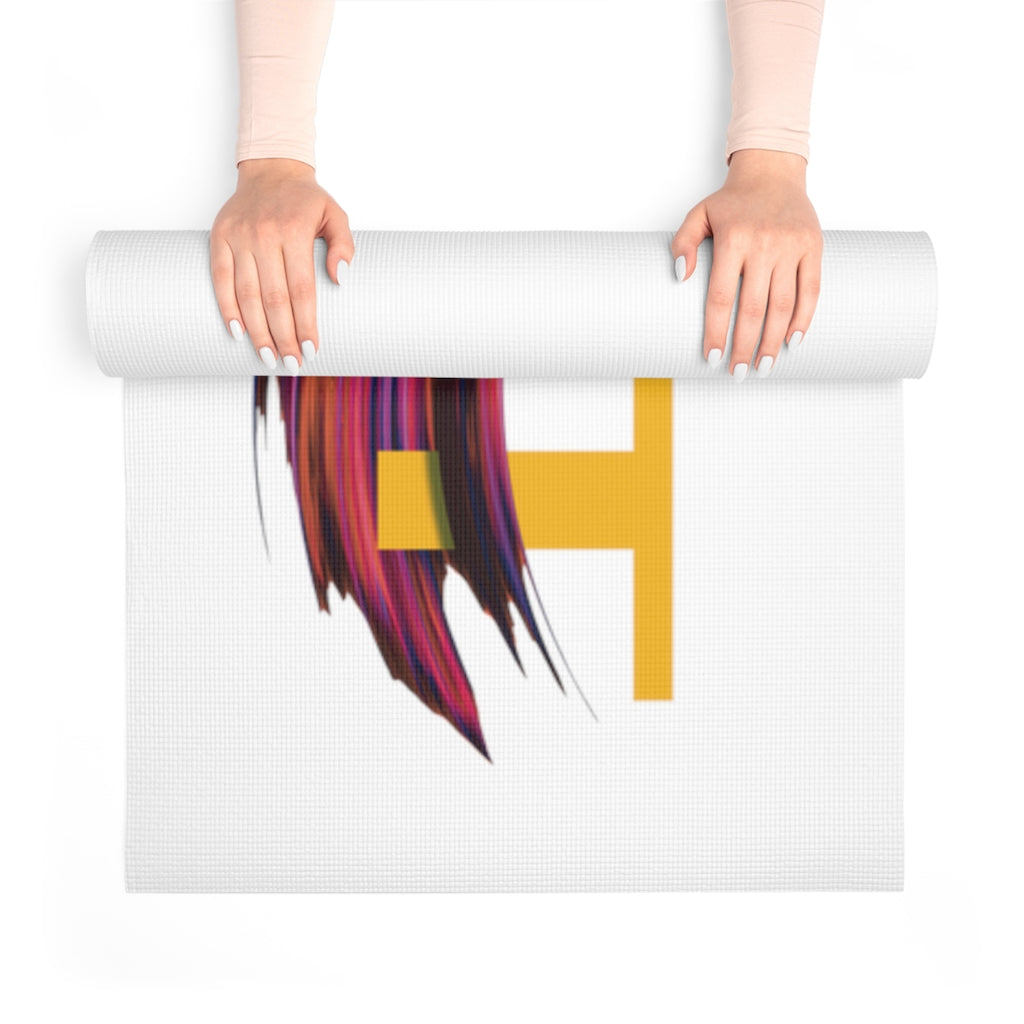 Pilot yoga mat (yellow/pink)