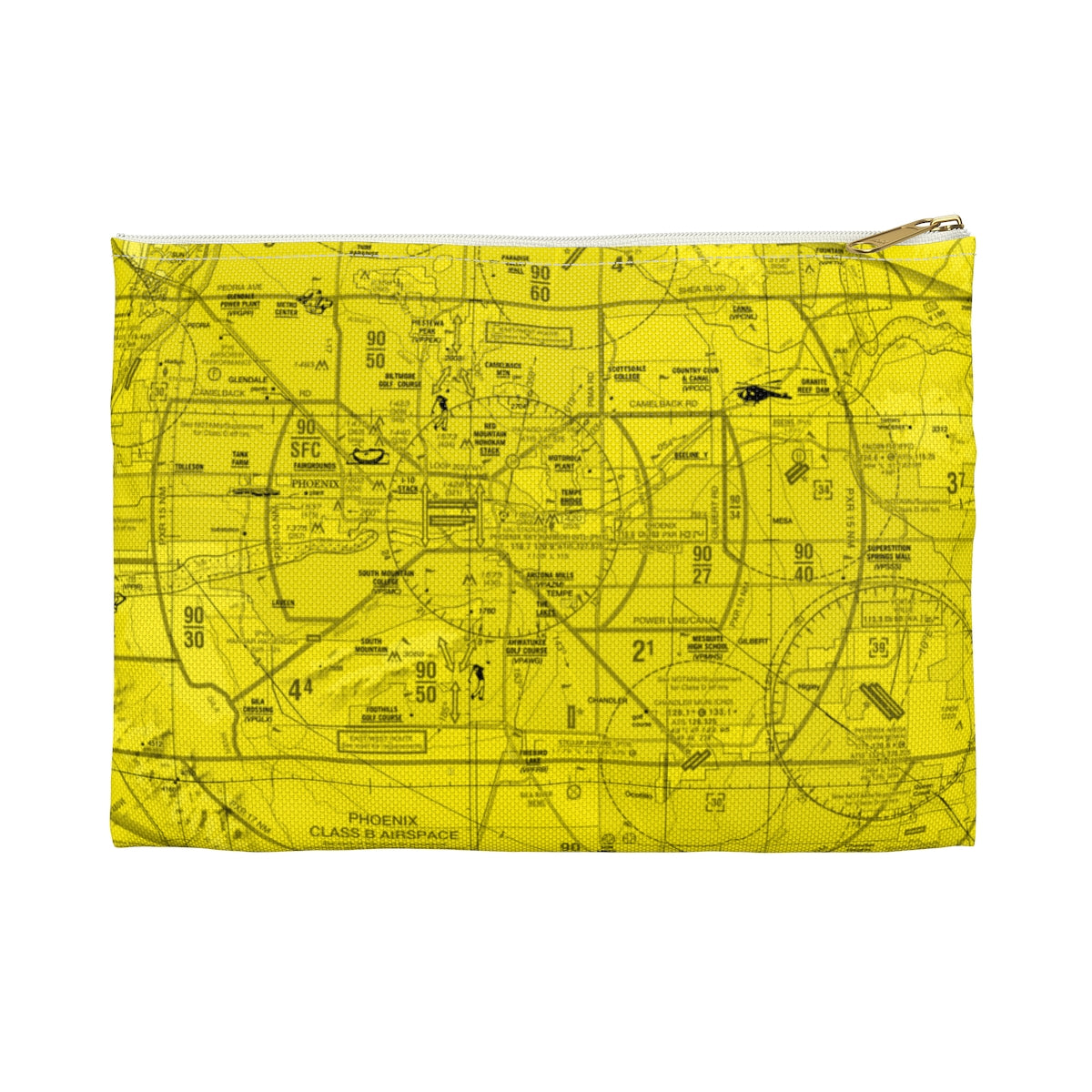Phoenix TAC Chart Accessory Pouch (yellow)