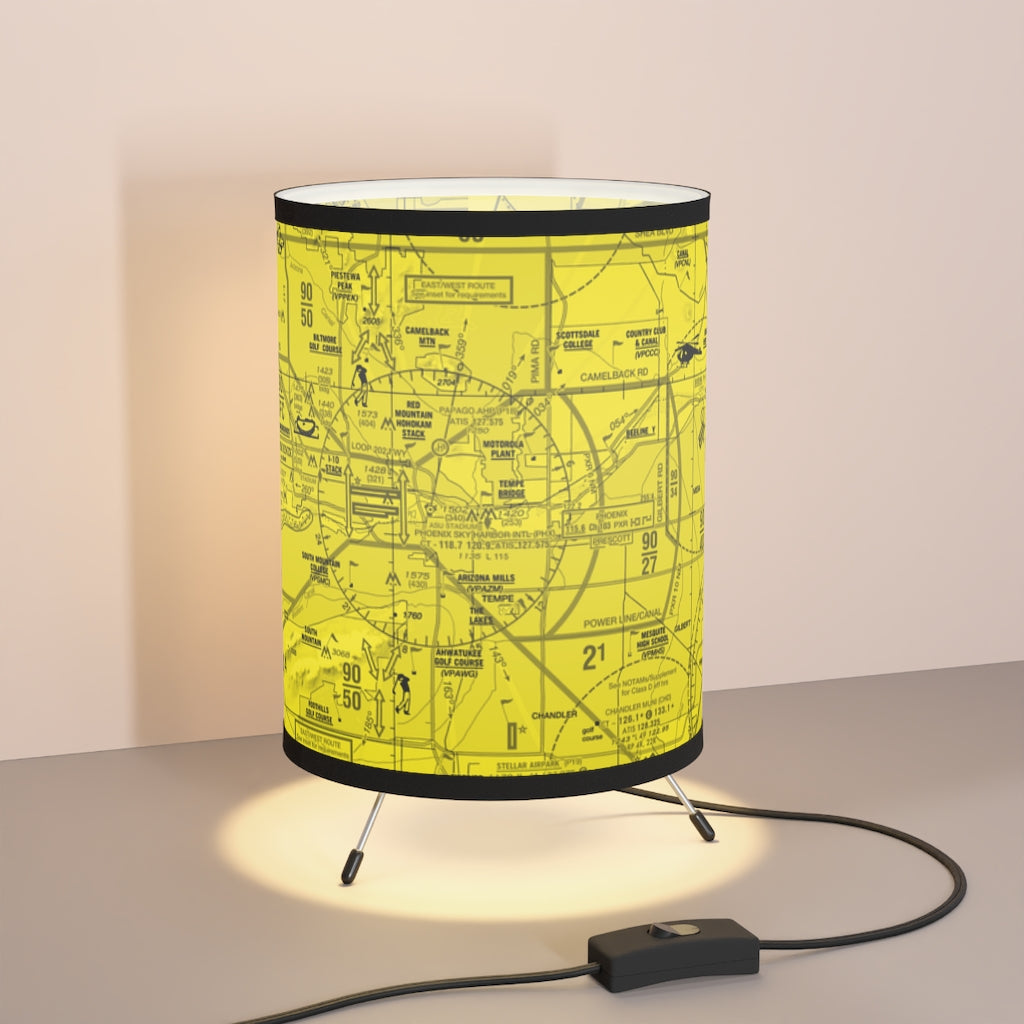 Phoenix TAC Chart (yellow) - Tripod Lamp