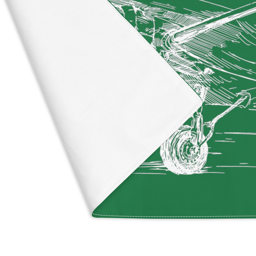 Kitchen placemat - Aero 3 (green)