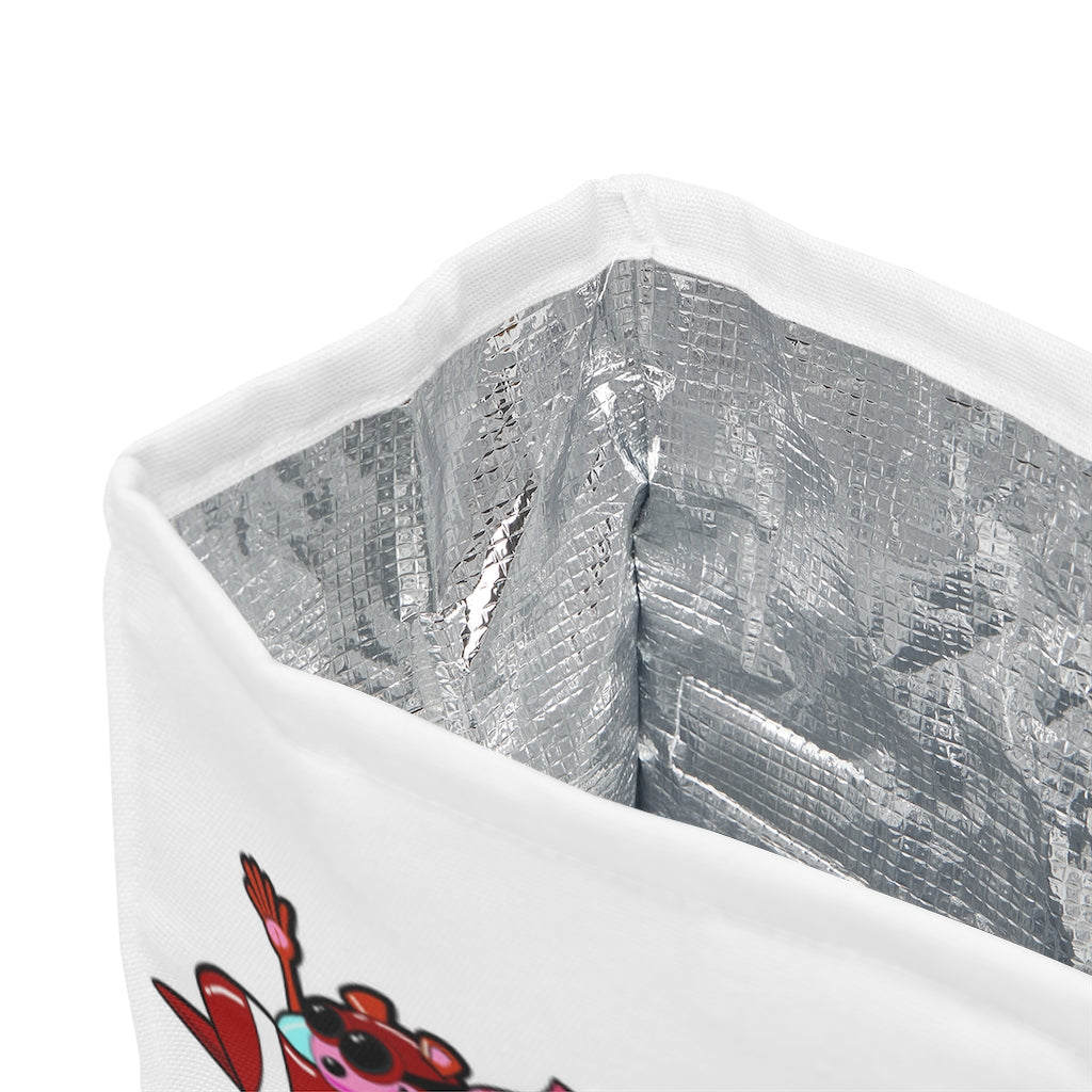 Little red airplane lunch bag