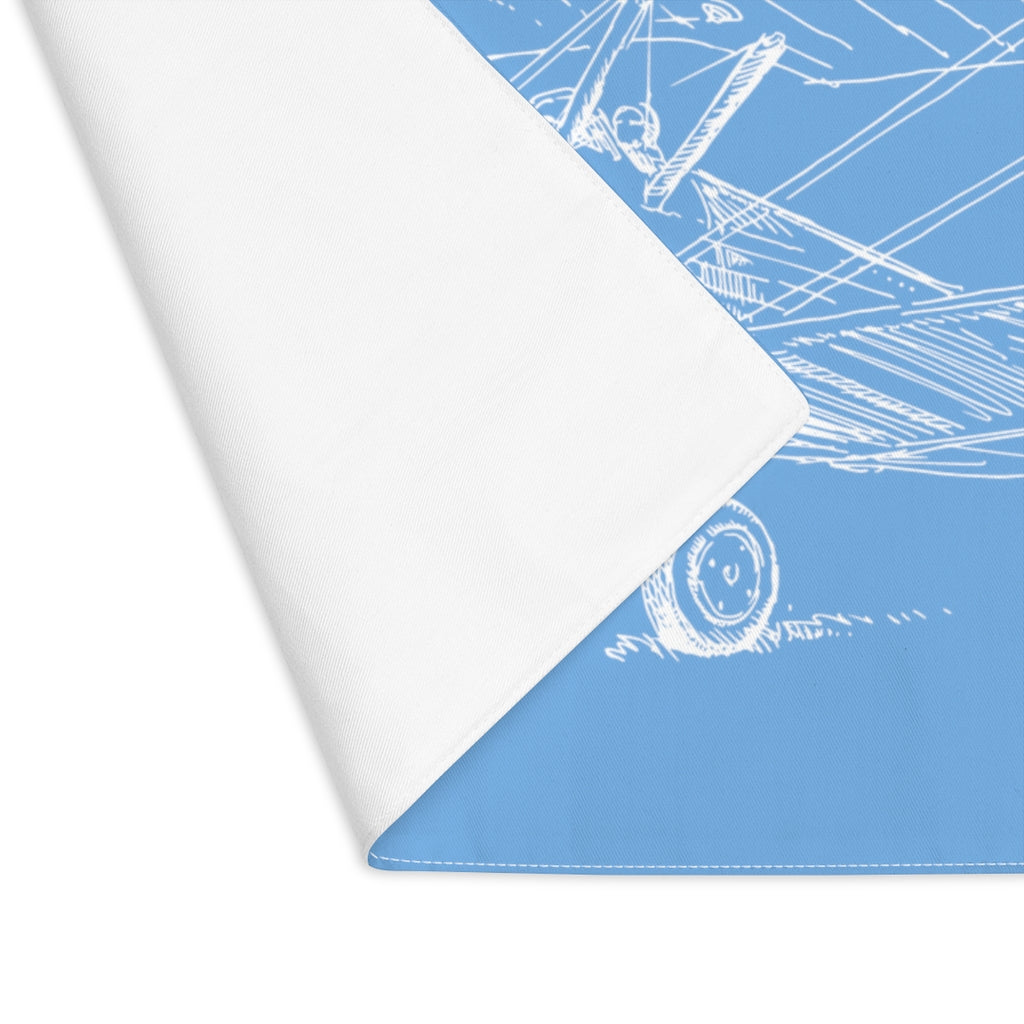 Kitchen placemat - Aero 4 (lt. blue)