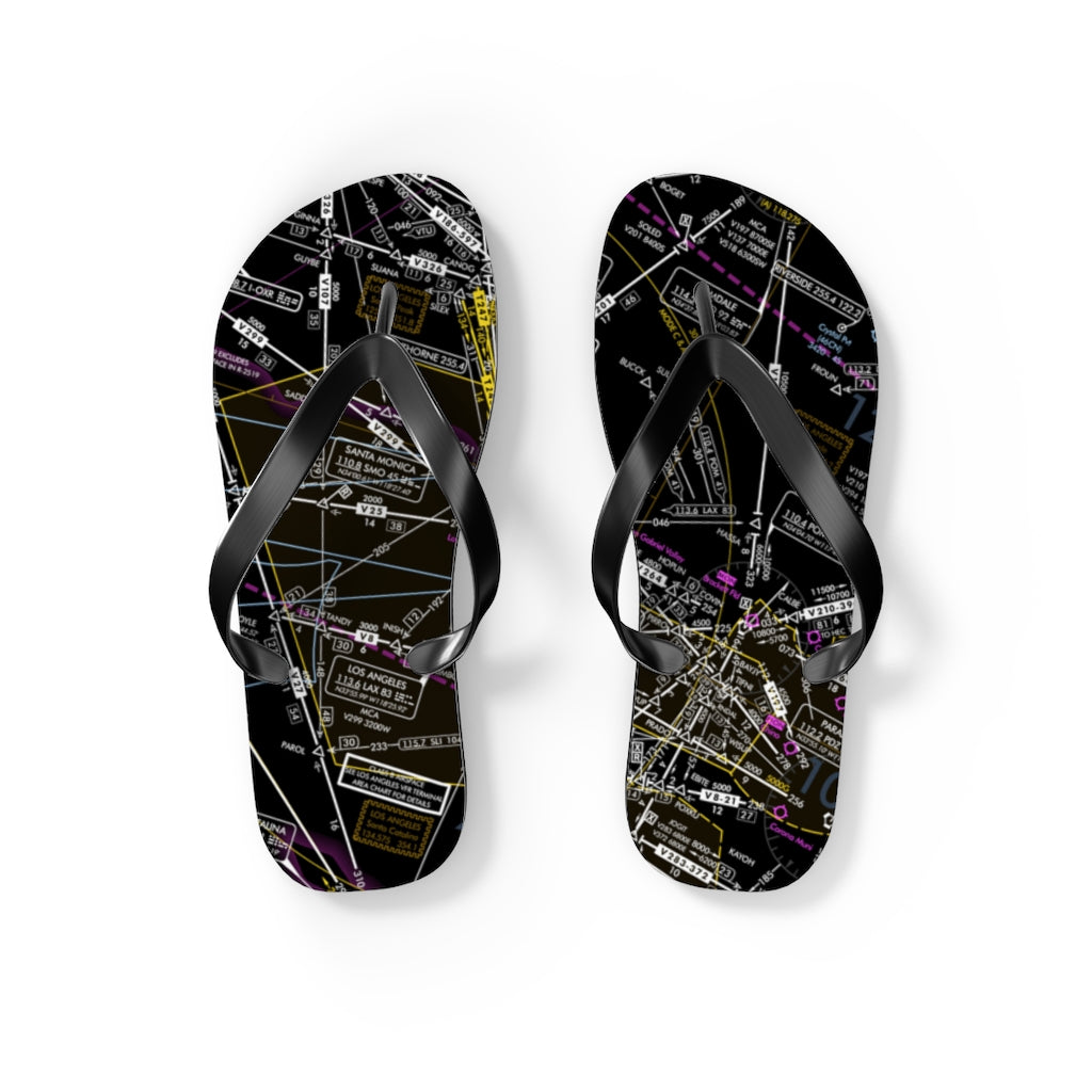 Aeronautical Chart Flip-Flops (ELUS3/invert)