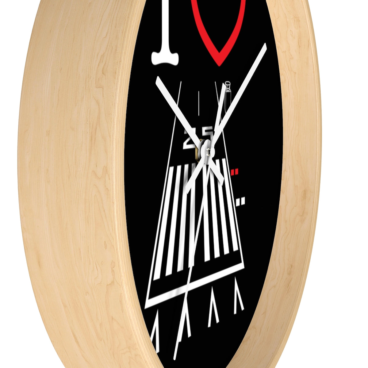 Hawthorne Airport Runway 25 wall clock