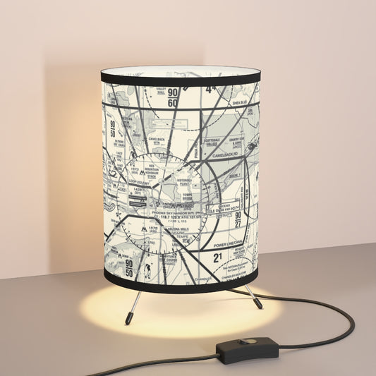 Phoenix TAC Chart (b&w) - Tripod Lamp