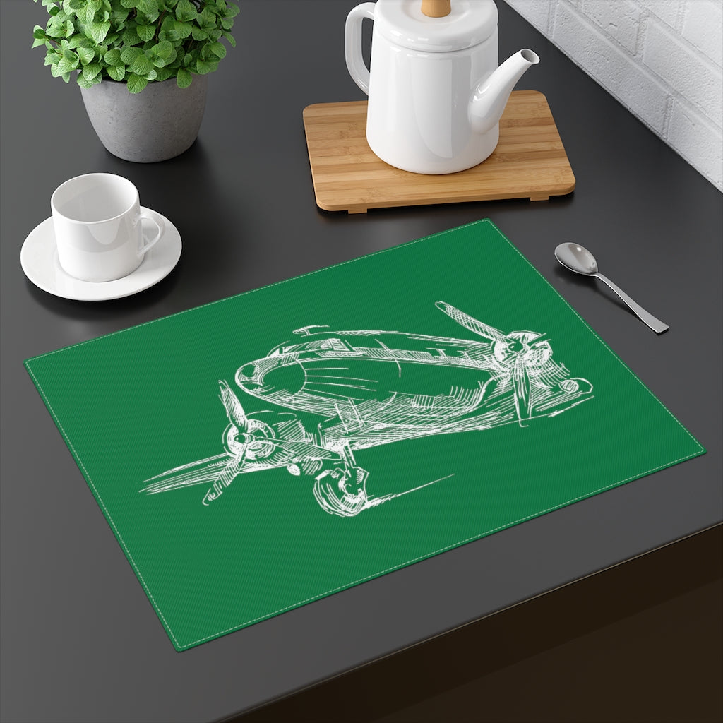 Kitchen placemat - Aero 1 (green)