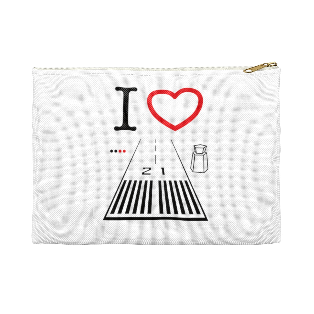 Santa Monica Airport Runway 21 / 3 Accessory Pouch