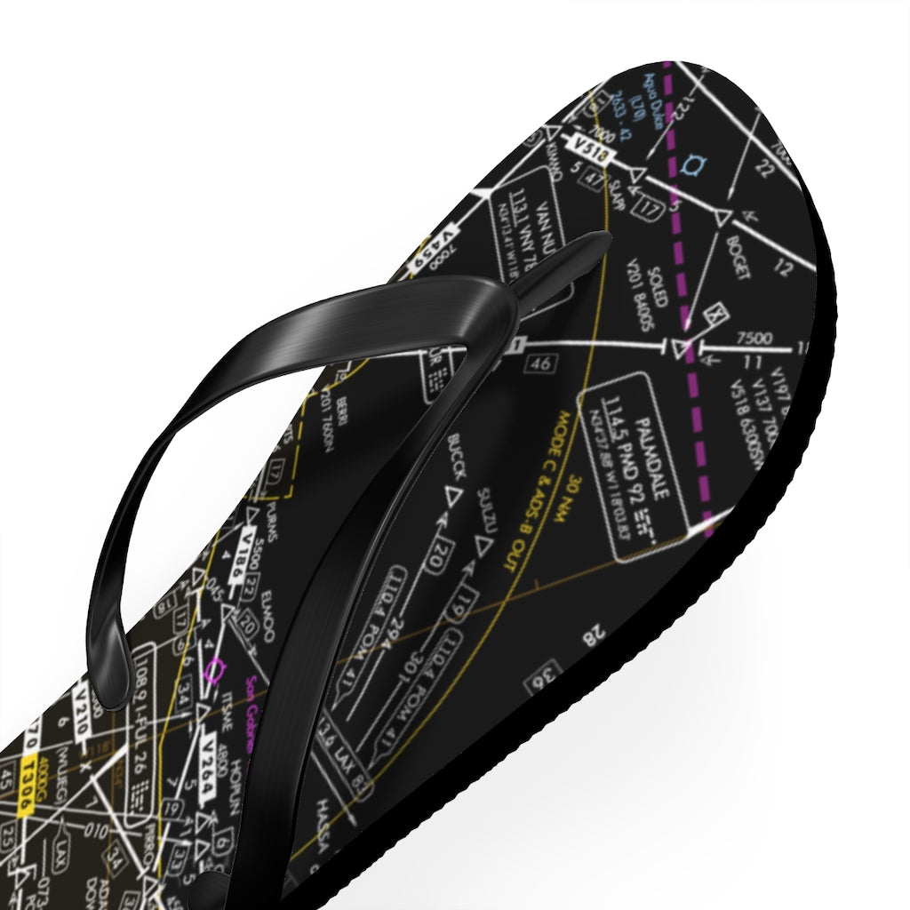 Aeronautical Chart Flip-Flops (ELUS3/invert)