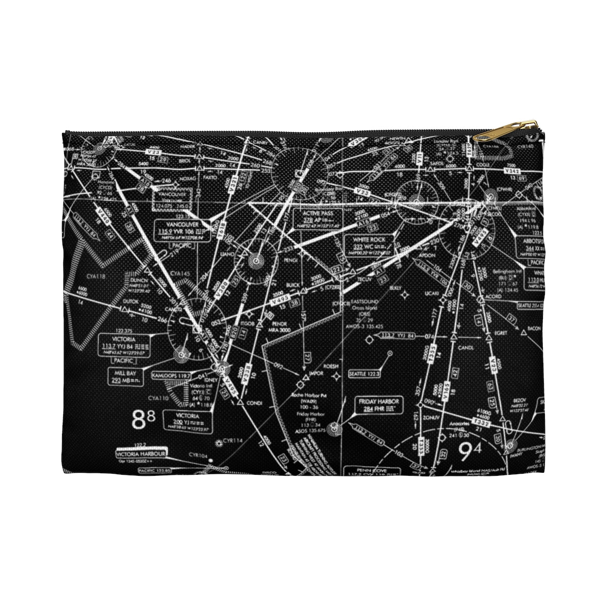 Enroute Low Altitude Chart Accessory Pouch (ELUS1 / b&w)