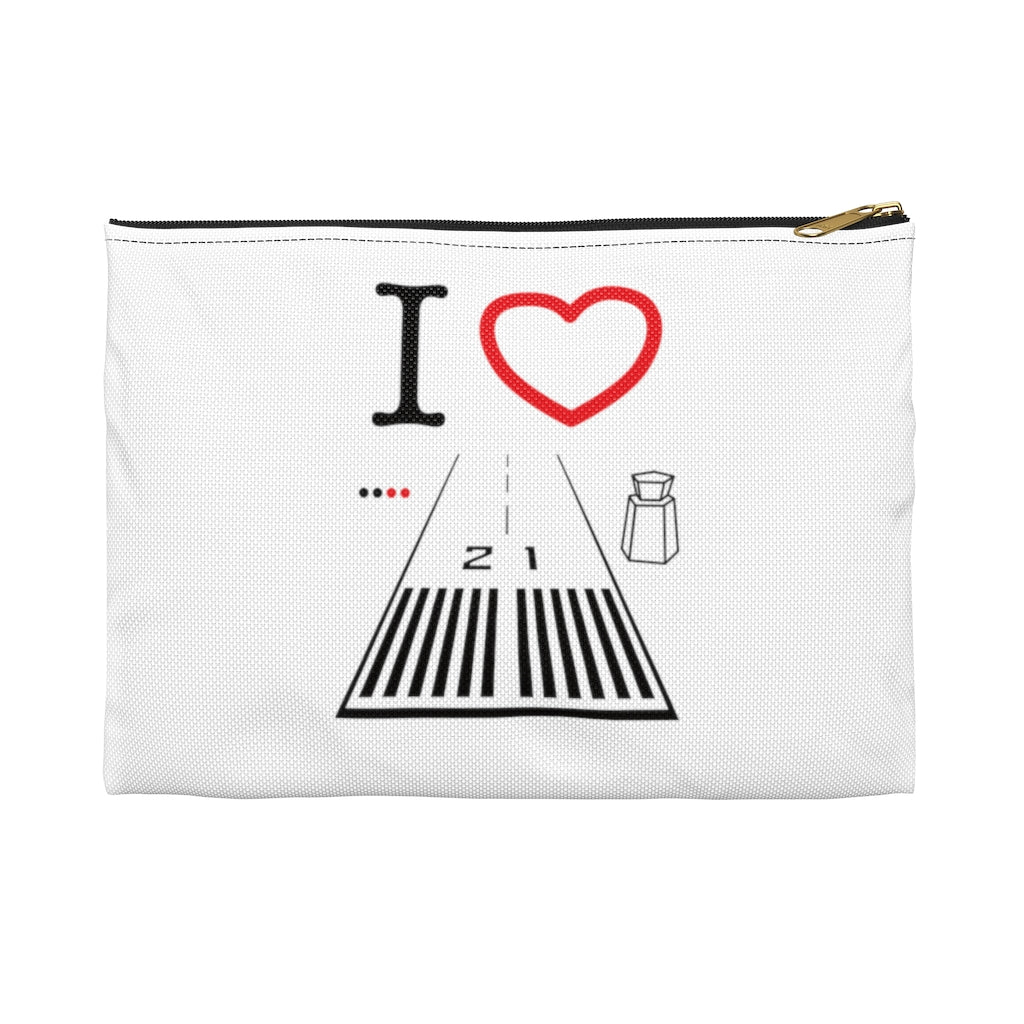 Santa Monica Airport Runway 21 / 3 Accessory Pouch