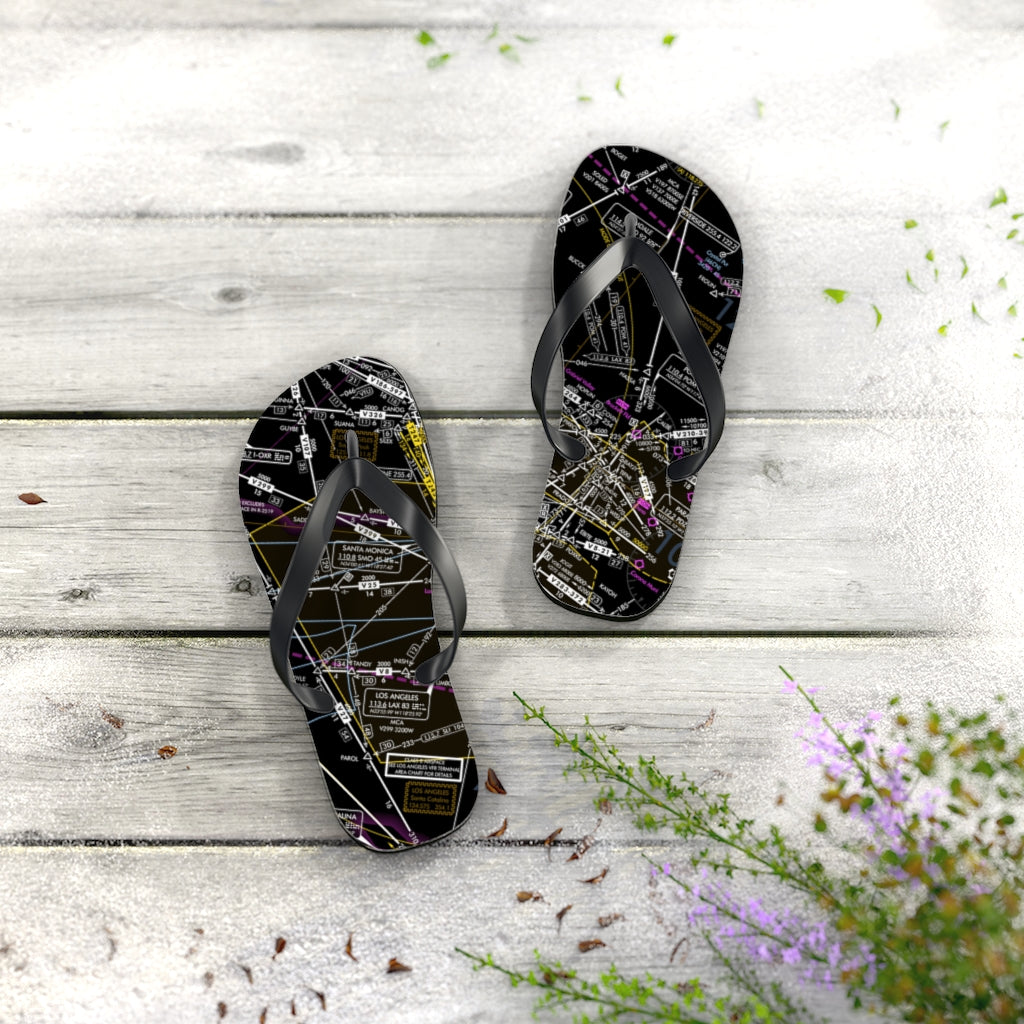 Aeronautical Chart Flip-Flops (ELUS3/invert)