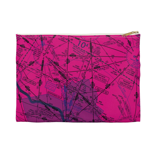 Enroute Low Altitude Chart Accessory Pouch (ELUS3 / pink)