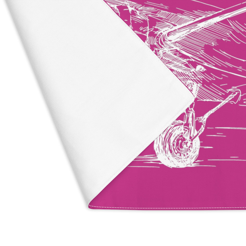 Kitchen placemat - Aero 3 (pink)