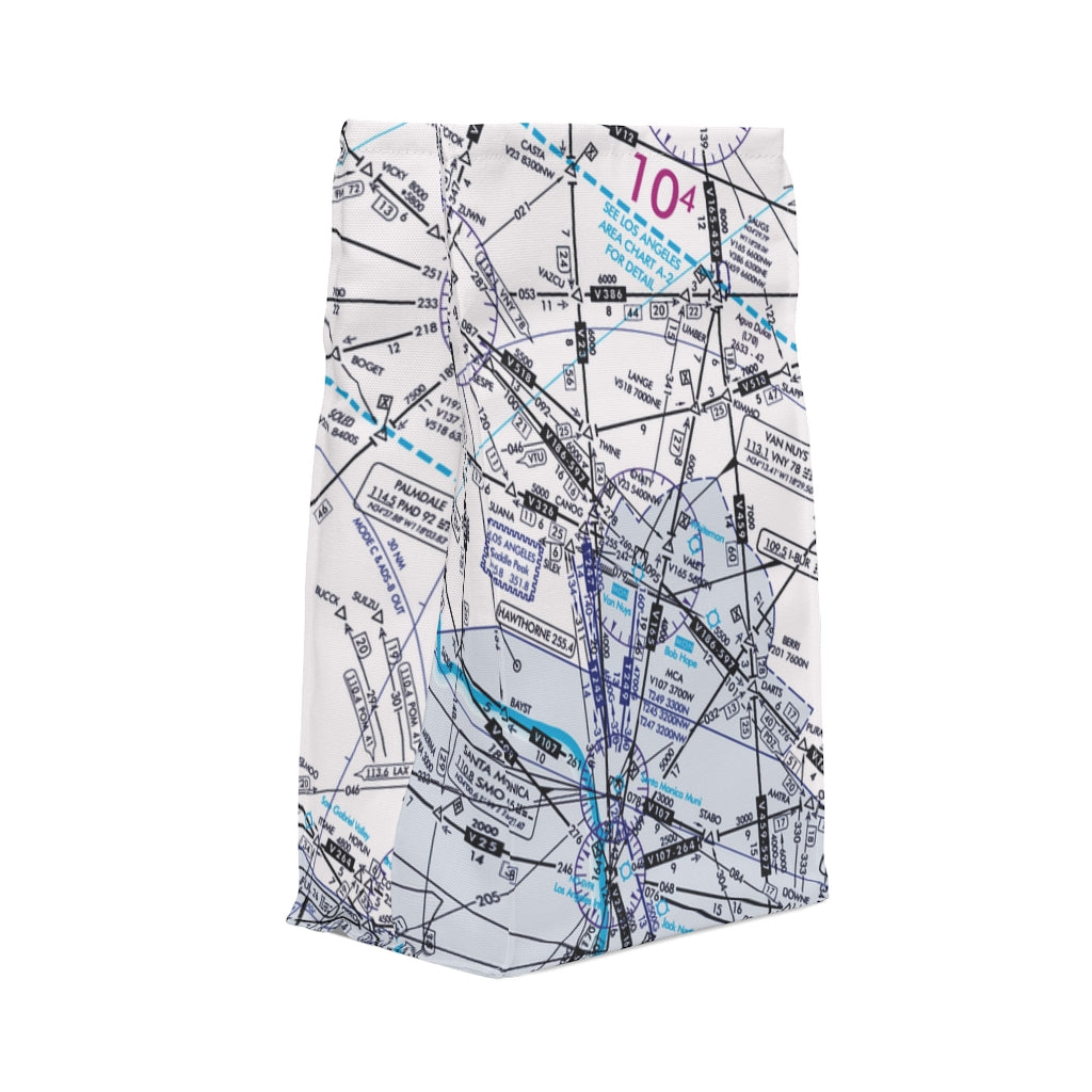 Enroute Low Altitude Chart lunch bag