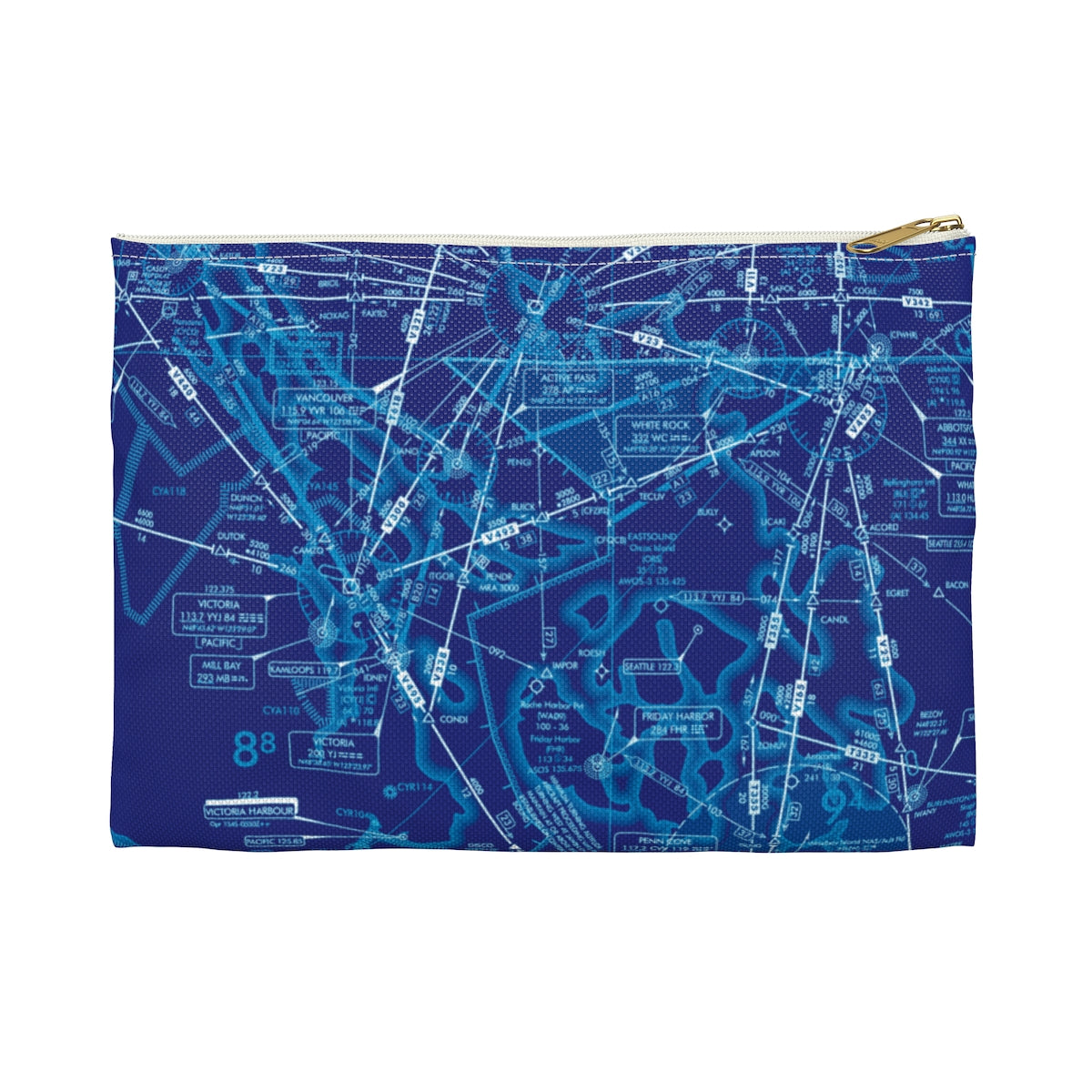 Enroute Low Altitude Chart Accessory Pouch (ELUS1 / blue)