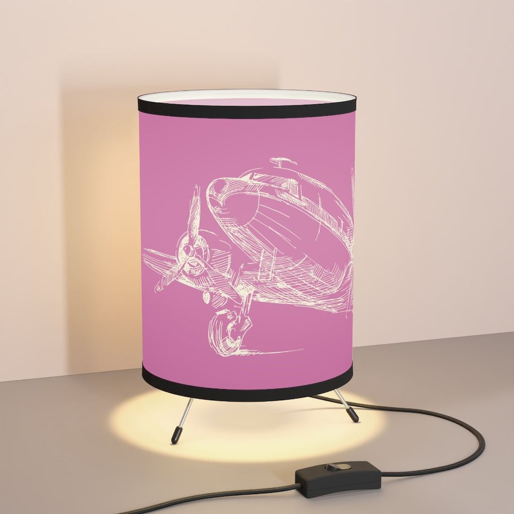 Aero 1 (pink) - Tripod Lamp