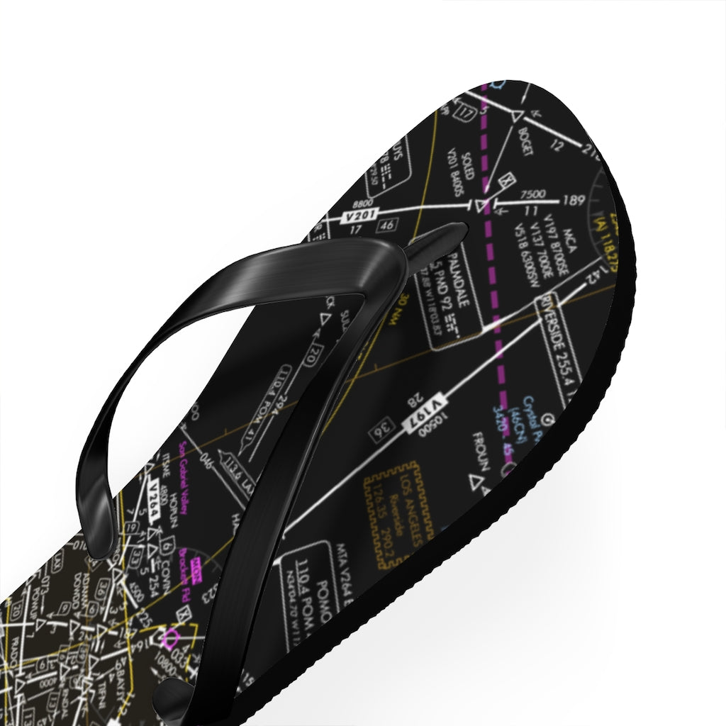 Aeronautical Chart Flip-Flops (ELUS3/invert)