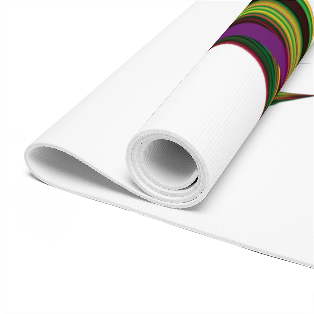 Pilot yoga mat (purple/green)