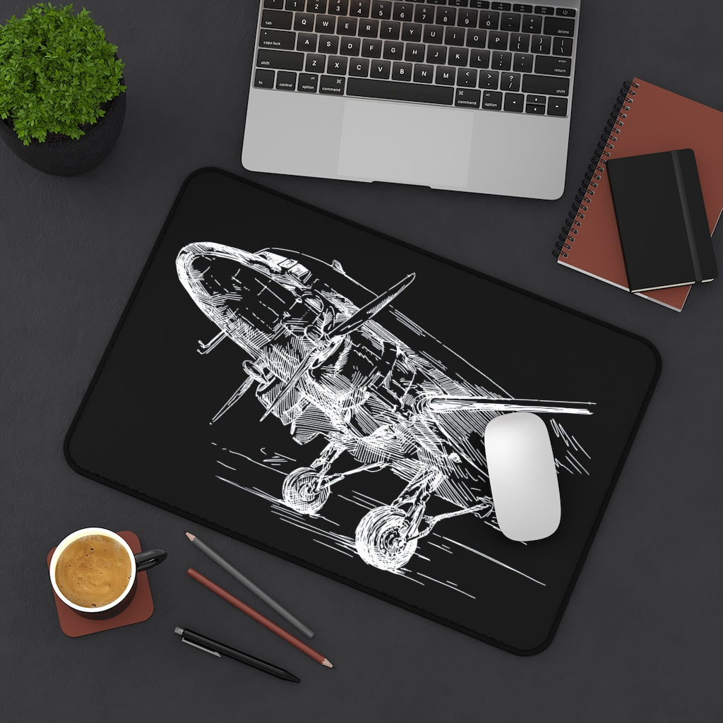 Desk mat - Aero 3 (black)