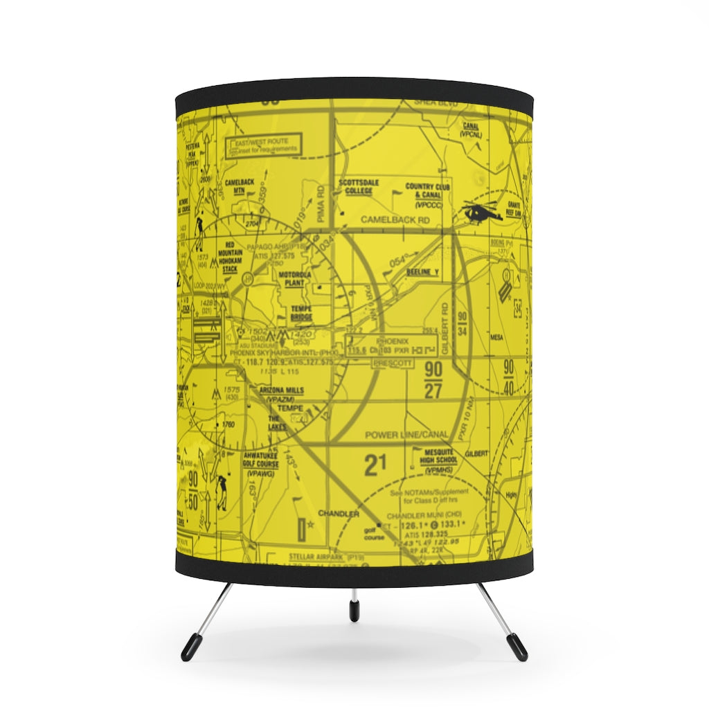 Phoenix TAC Chart (yellow) - Tripod Lamp