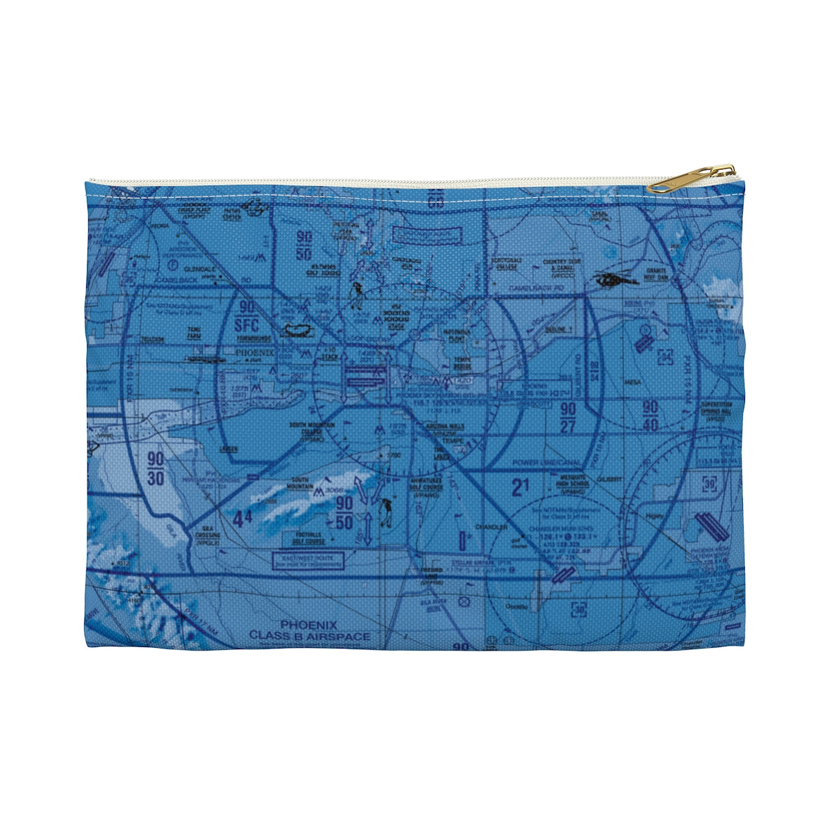 Phoenix TAC Chart Accessory Pouch (blue)