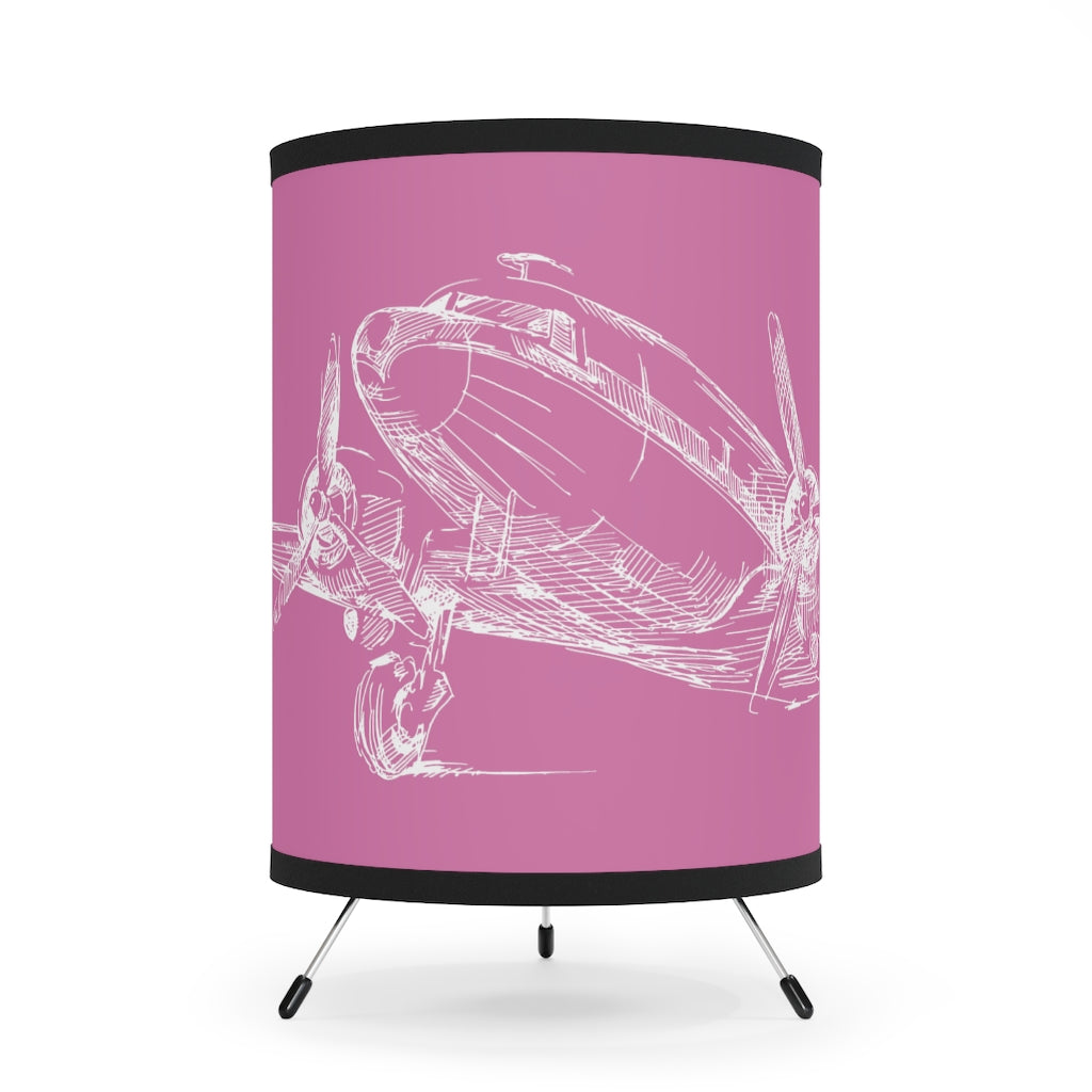 Aero 1 (pink) - Tripod Lamp